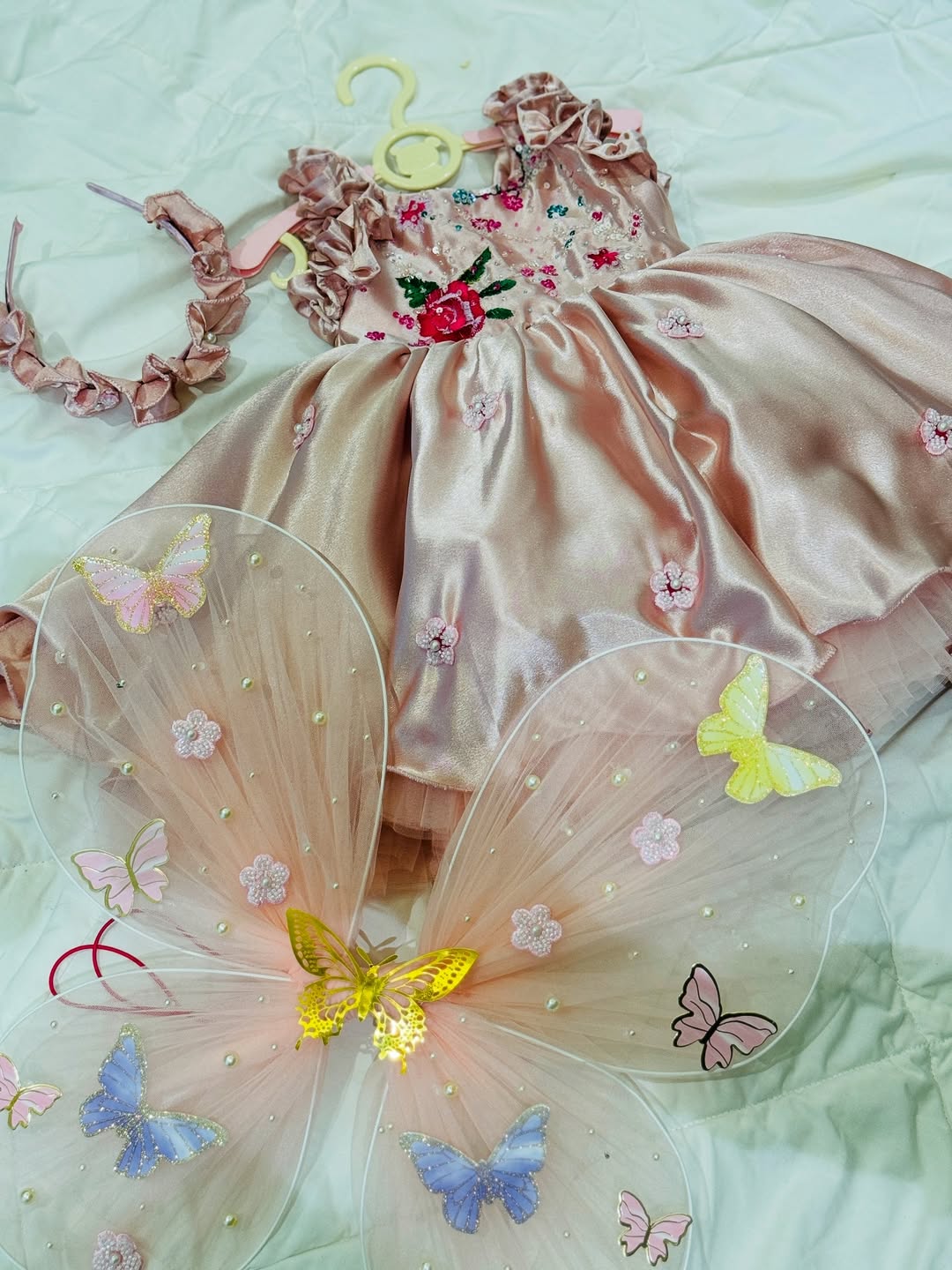 Rose Petal Princess Party Gown