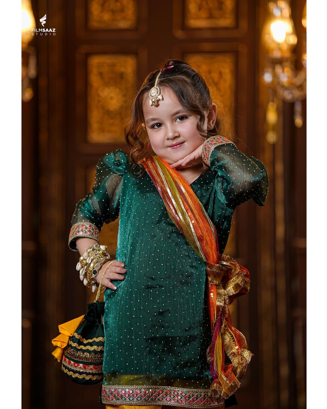 Nooray Royal Twirls Sharara Set