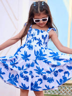 Blue Blossom Summer Dress