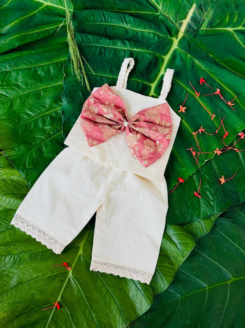 Blossom Bow Summer Co-Ord Set