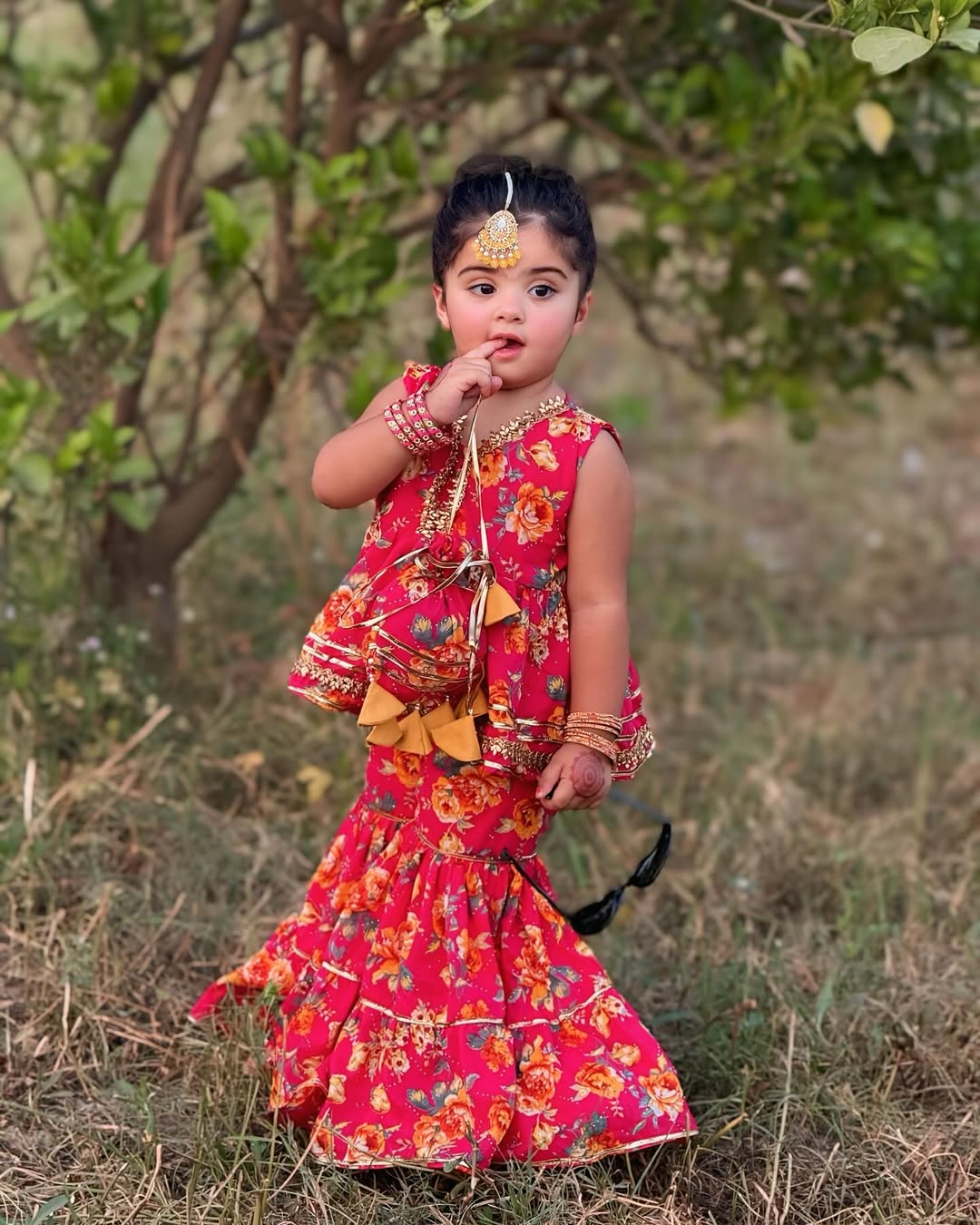 Aafreen Rani Floral Twirl Sharara