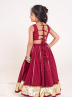 Aaradhya Maroon Royal Lehenga Choli