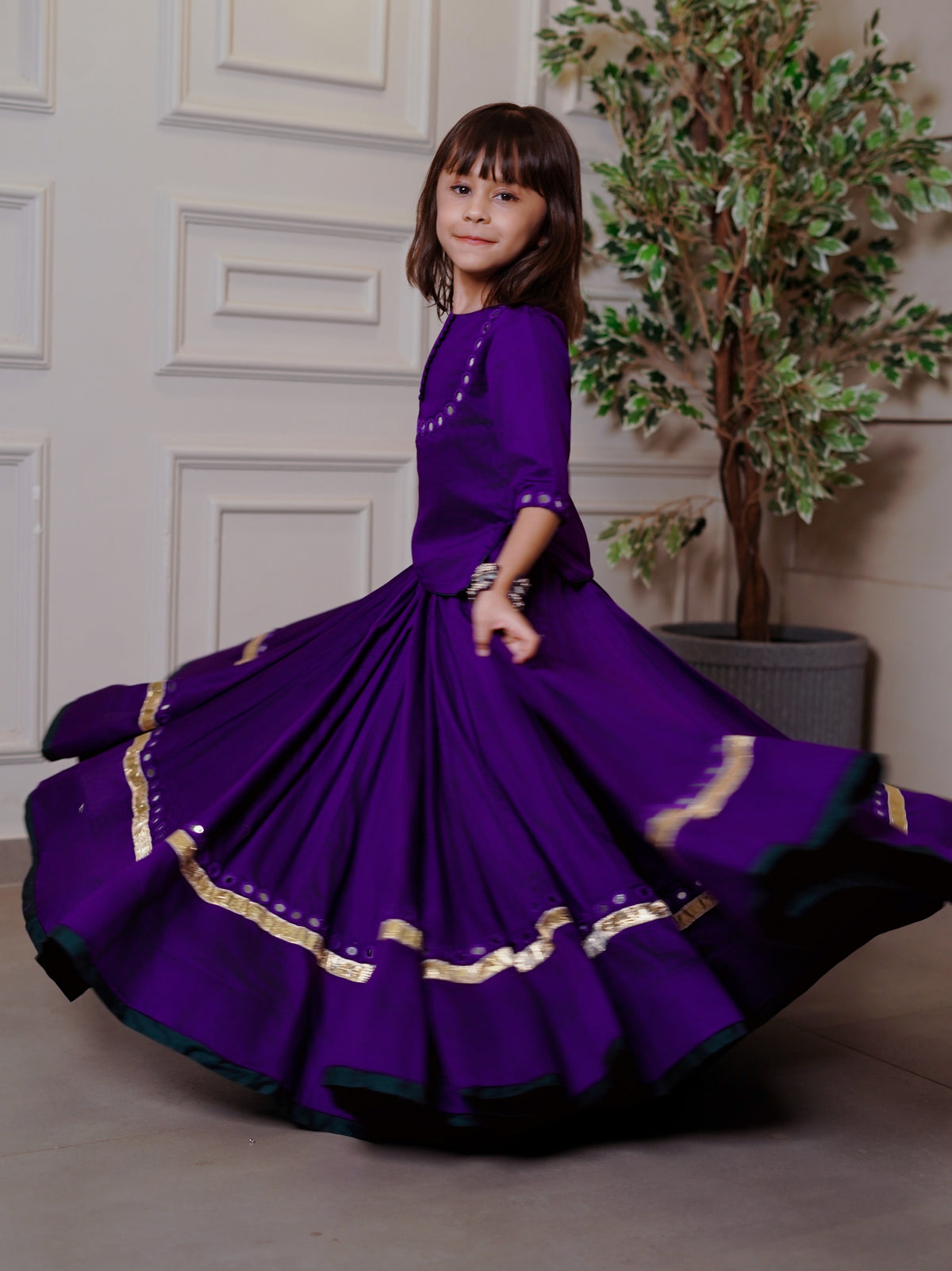 Zehra Royal Black & Gold Designer Lehenga Choli