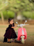 Midnight Pearl Party Wear Dress