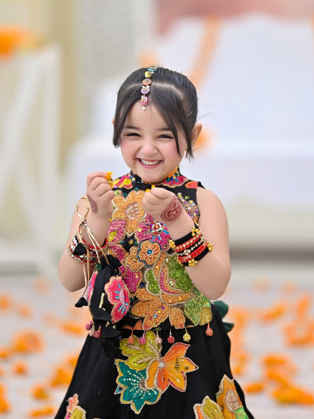 Qehlani Royal Ethnic Flare Lehenga Set