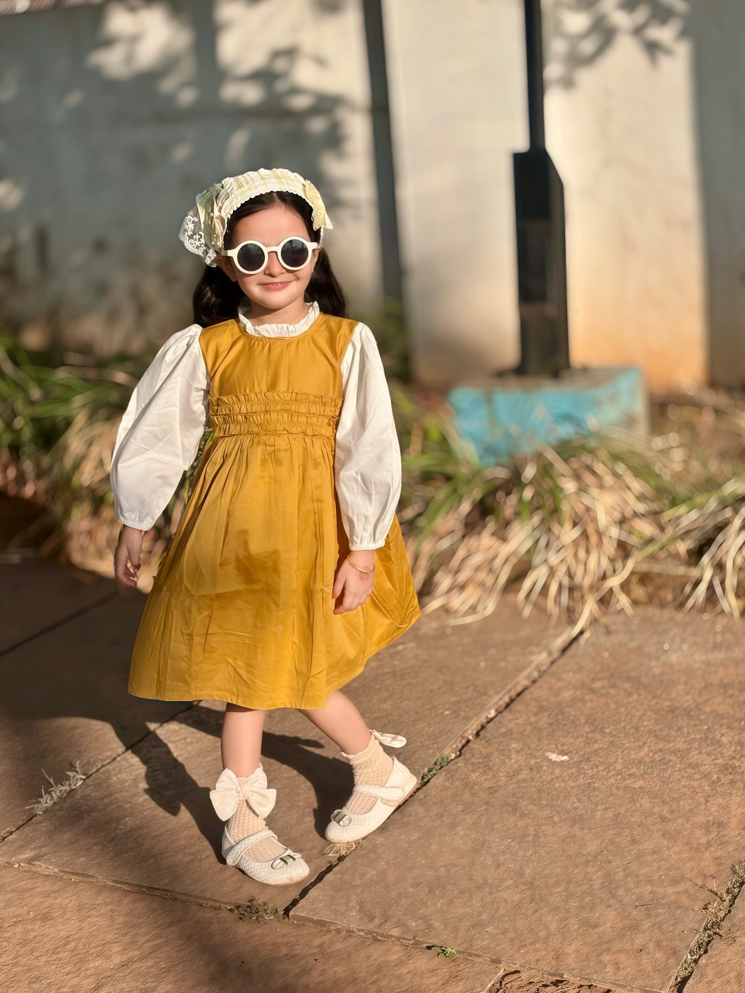 Little Stars Golden Bloom Premium One Piece