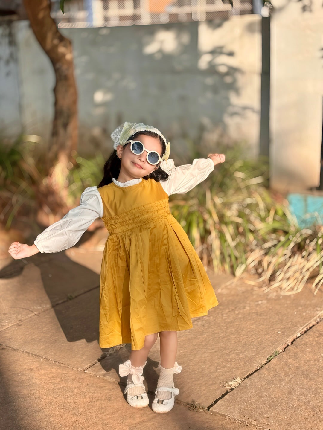 Little Stars Golden Bloom Premium One Piece