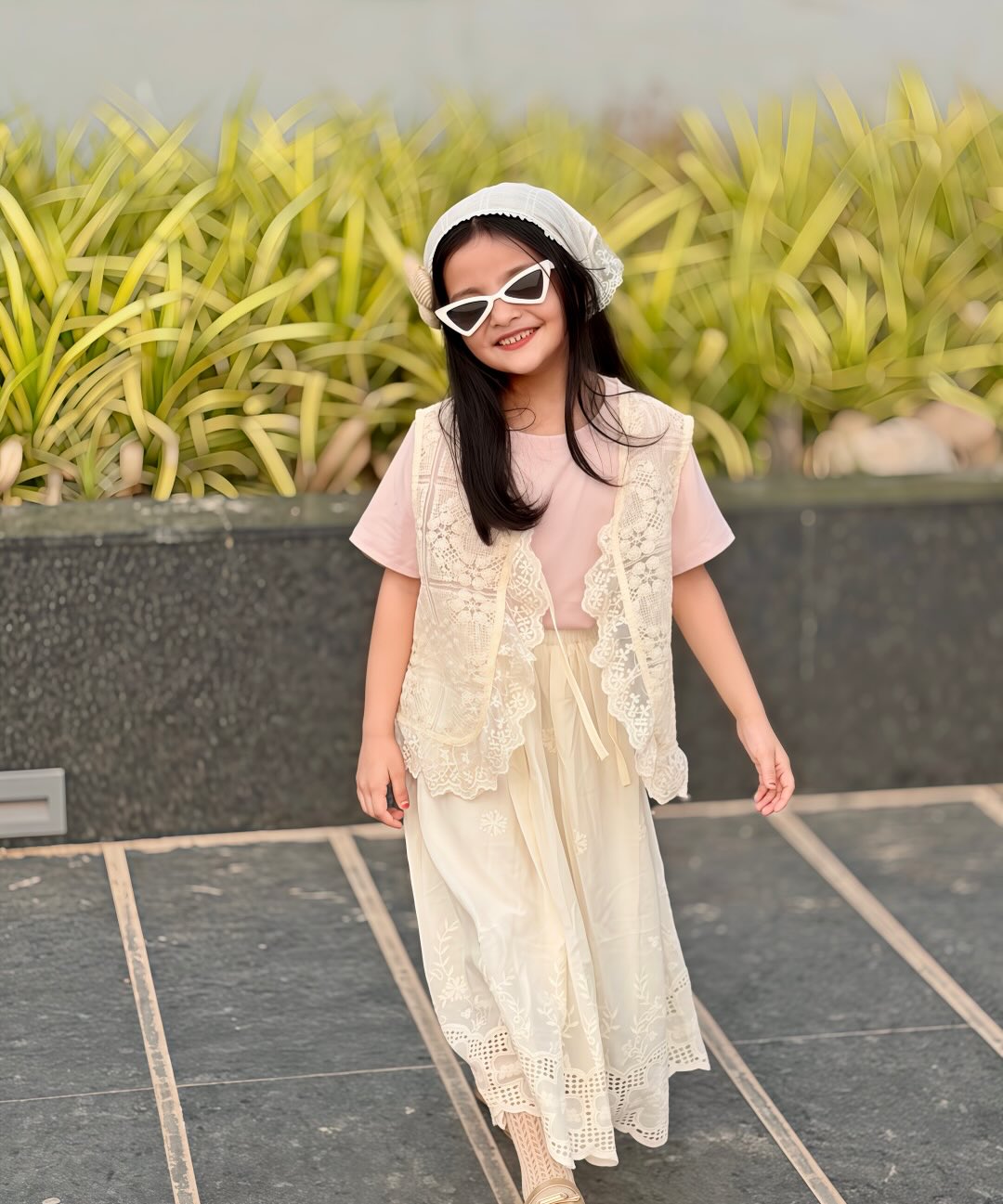Elegant Lace Party Dress Set