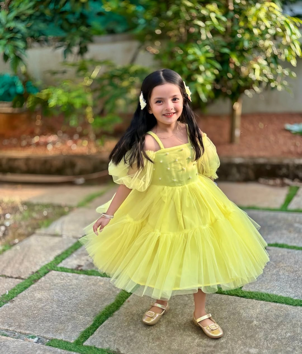 Aadhya Sunshine Dream Layered Frock