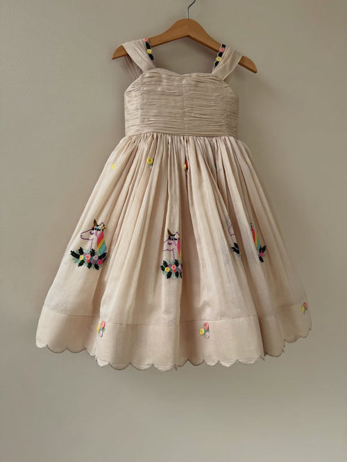 Avelina Rainbow Bloom Frock