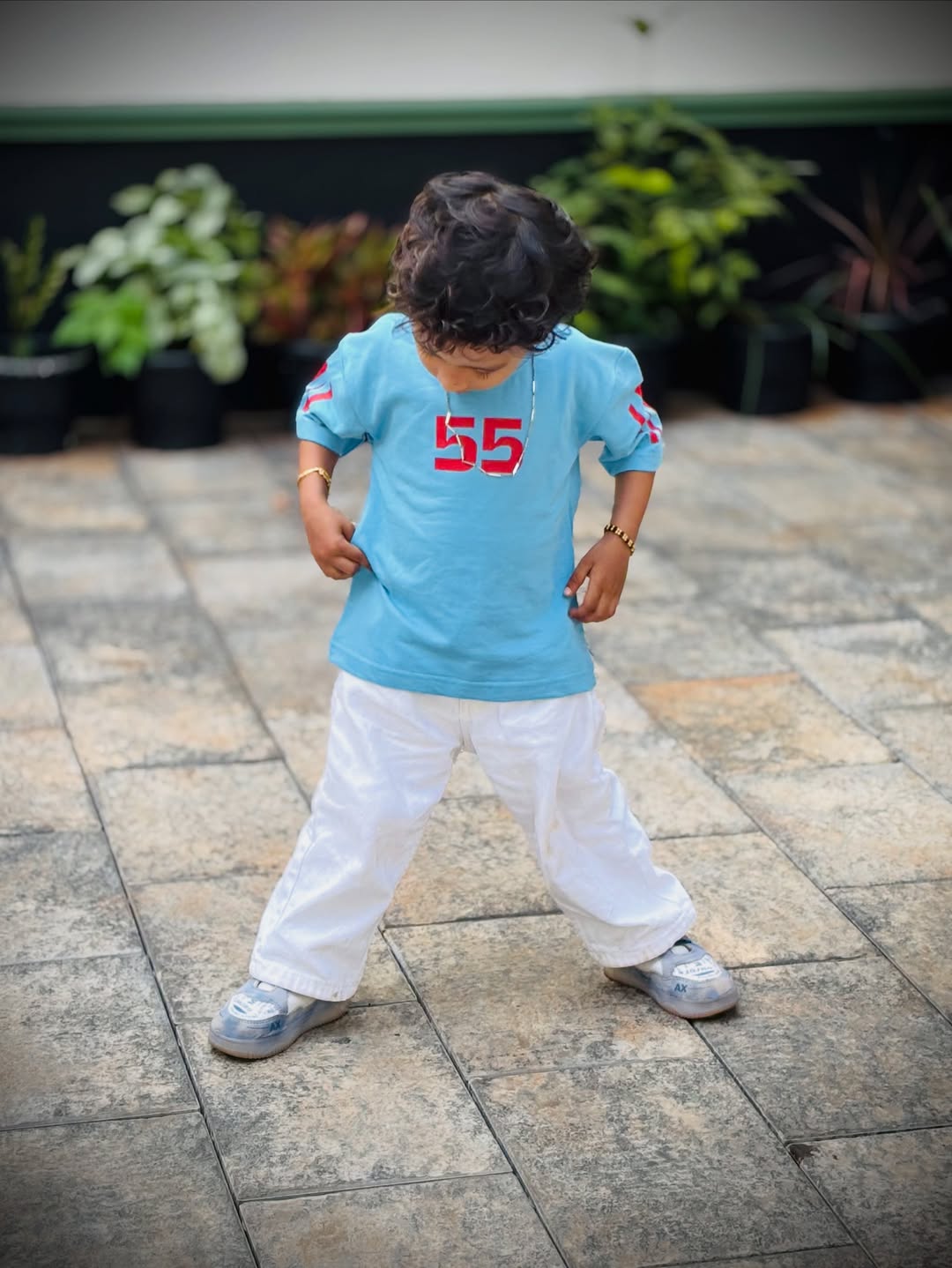 Sunny Vibes 55 Tee & Pants Set