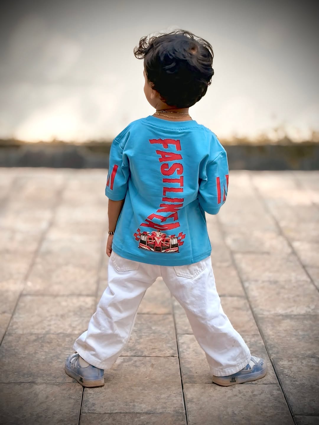 Sunny Vibes 55 Tee & Pants Set