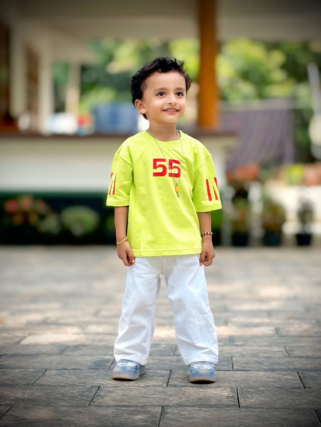 Sunny Vibes 55 Tee & Pants Set