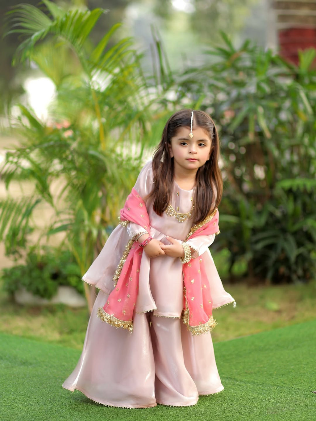 Blush Princess Sharara Set