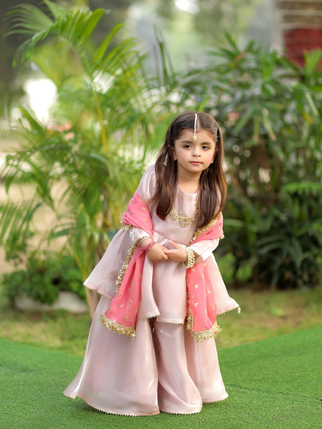 Blush Princess Sharara Set