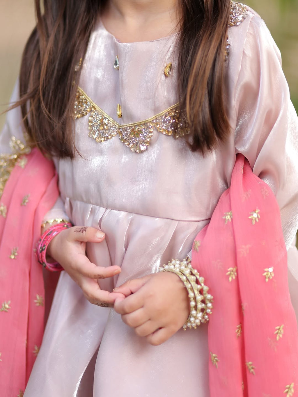 Blush Princess Sharara Set