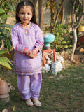 Nyra Lavender Charm Sharara Set