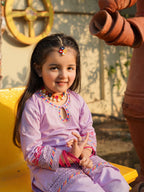 Nyra Lavender Charm Sharara Set