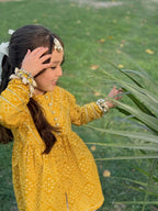 Meher Noor Mustard Bloom Set