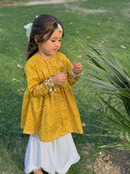 Meher Noor Mustard Bloom Set