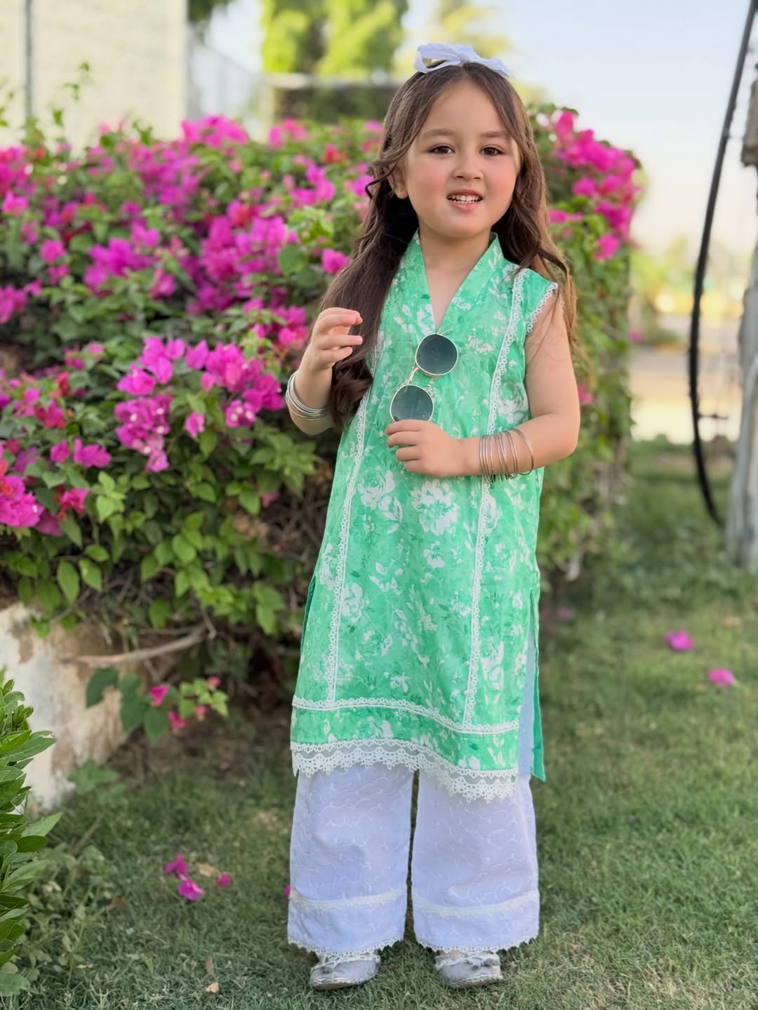 Kiara Aqua Kurti Set
