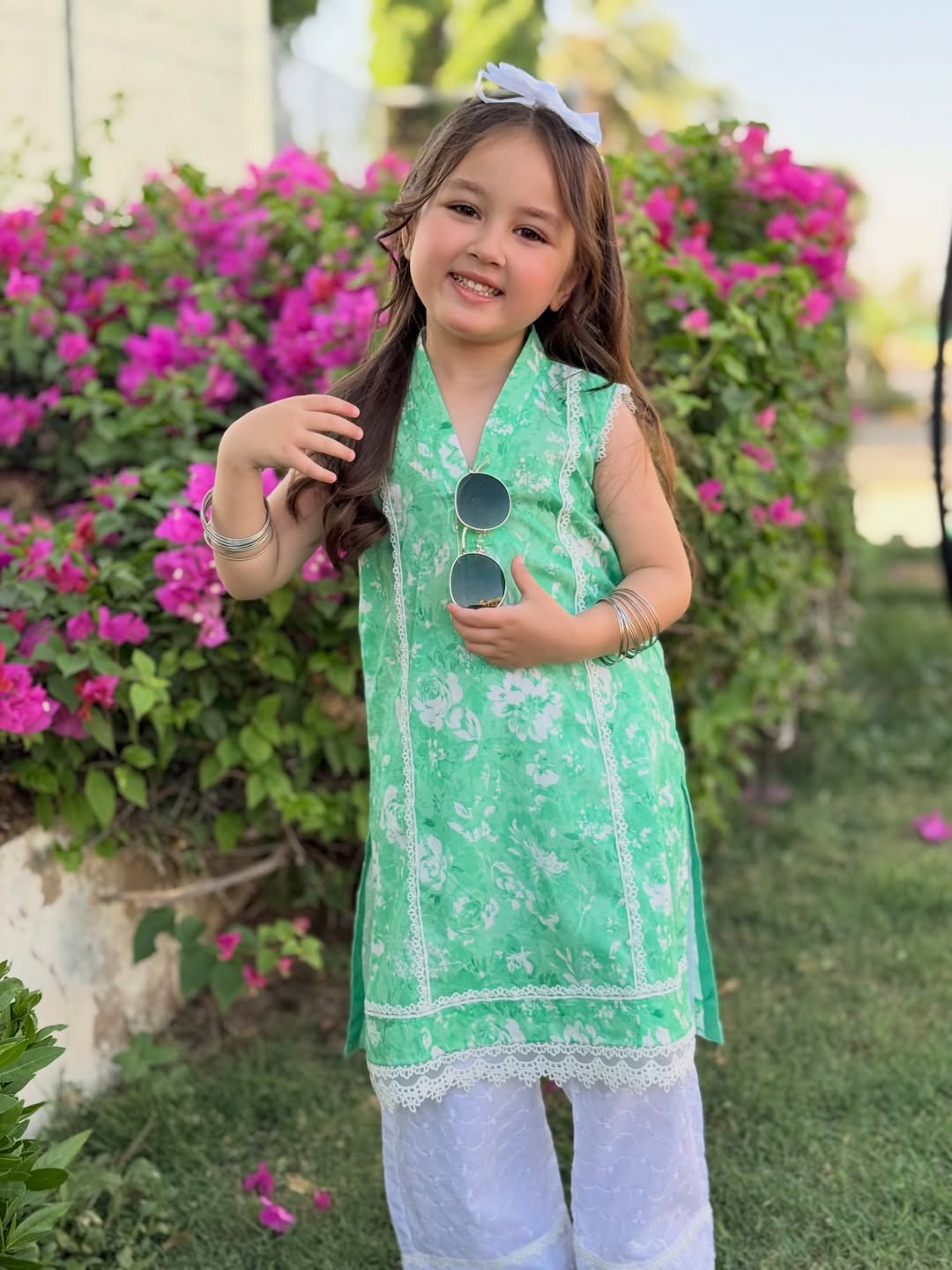 Kiara Aqua Kurti Set