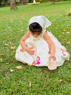Noor Blossom Handpainted Frock