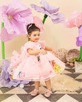 Little Fairy Blossom Designer Party Gown