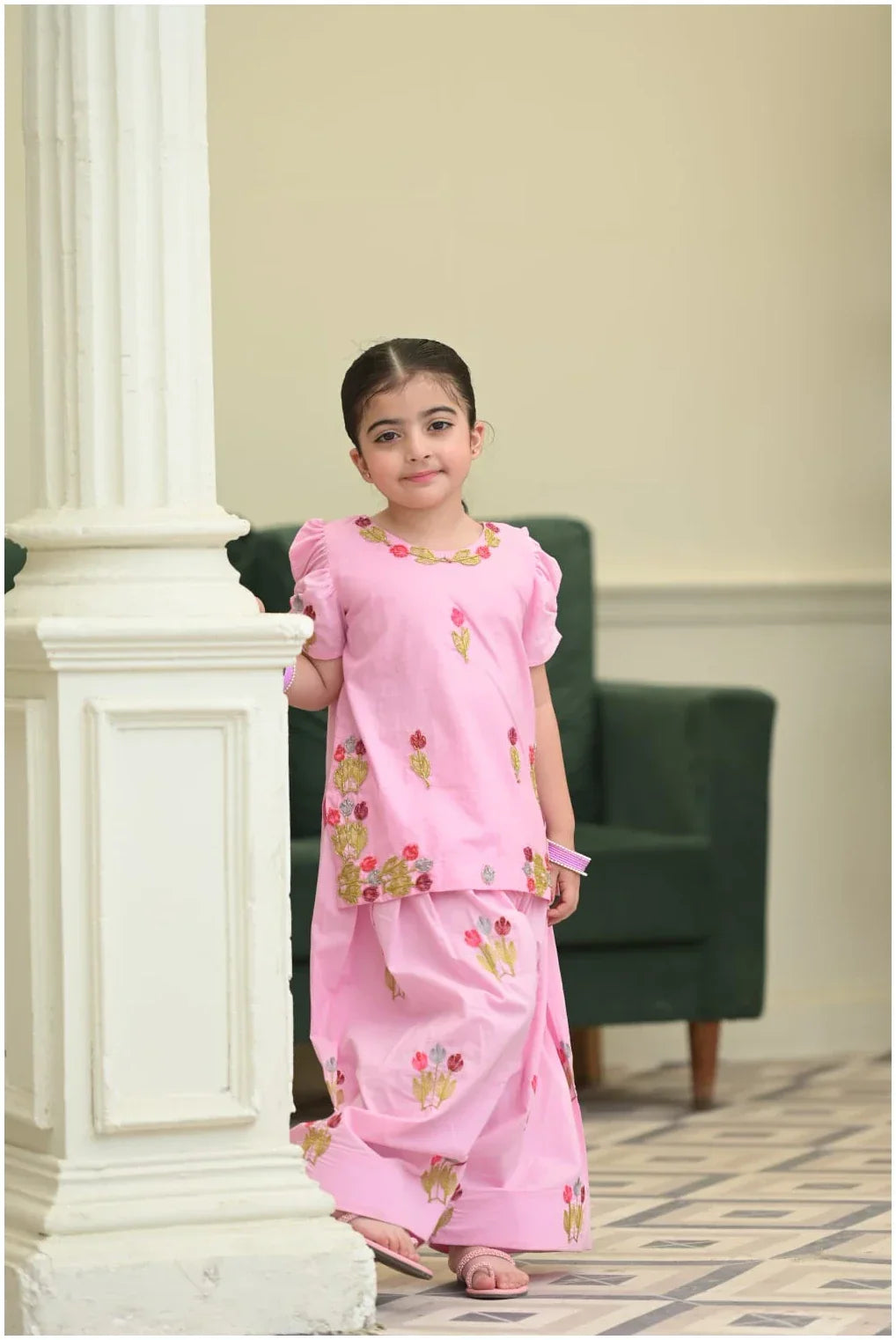 Alaya in phoolkari Suit Set