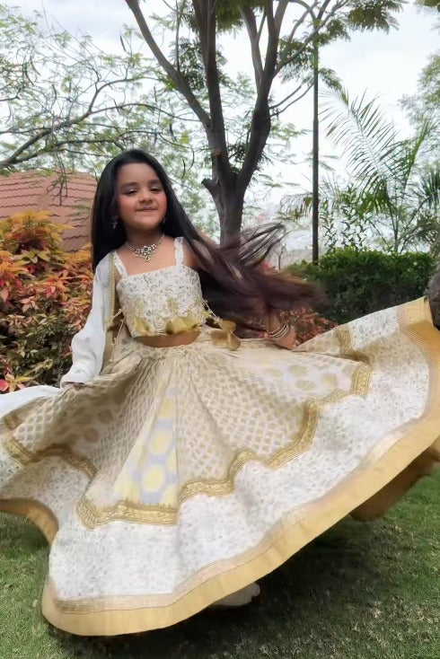 Vanya Ivory Traditional Lehenga