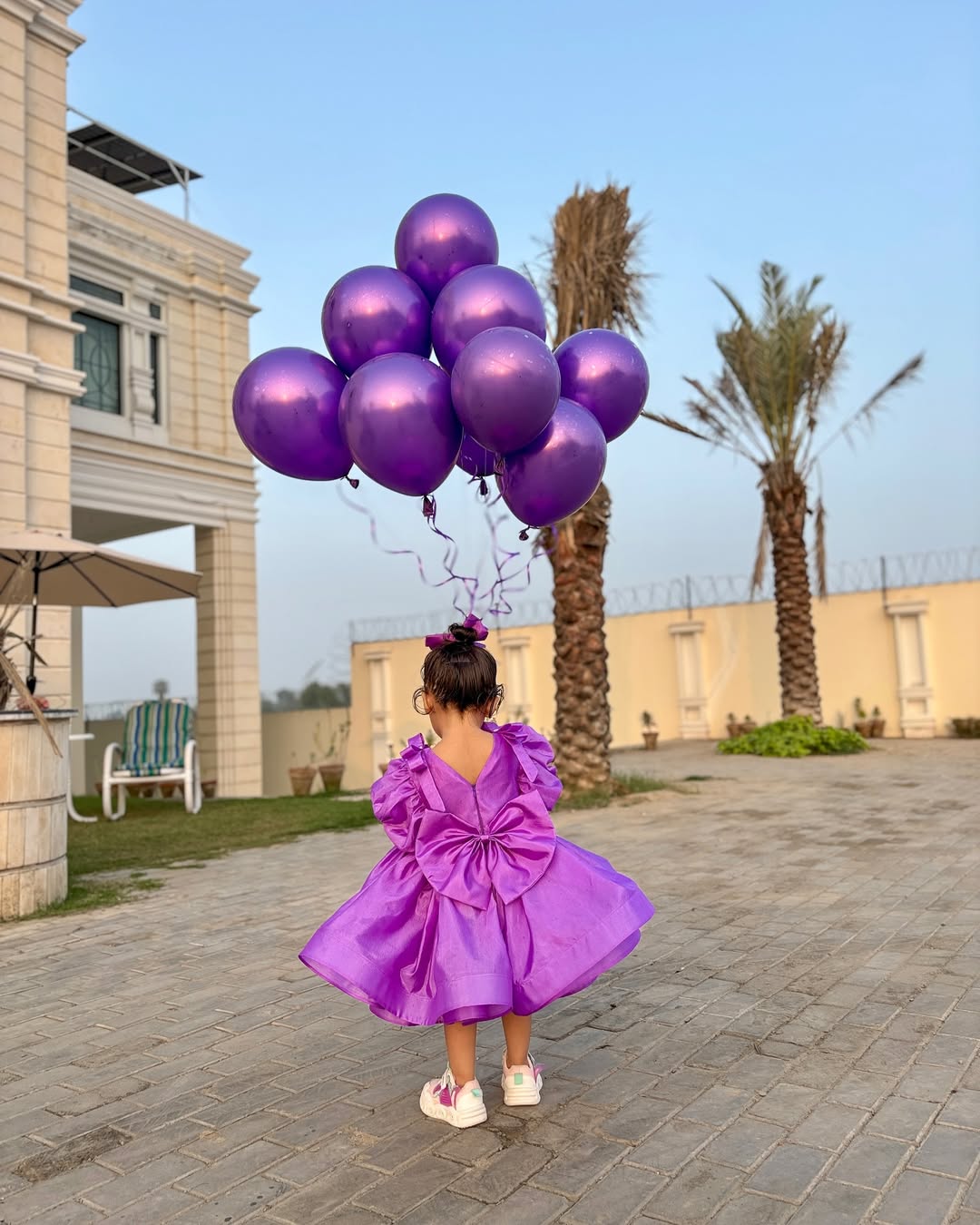 Fairy Twirl Puffy Birthday Party Wear Princess Gown