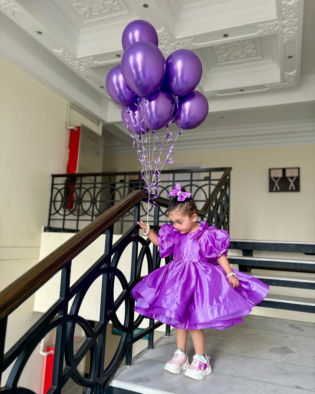 Fairy Twirl Puffy Birthday Party Wear Princess Gown