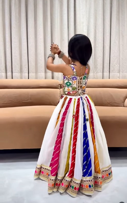 Aanyaa Multicolour Traditional Lehenga Choli
