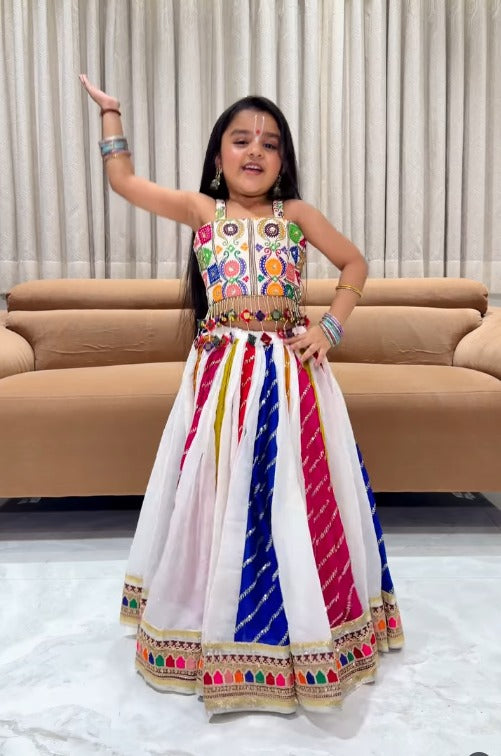 Aanyaa Multicolour Traditional Lehenga Choli